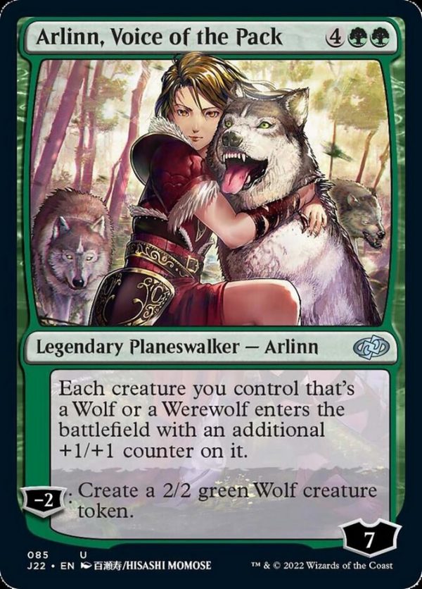 Arlinn, Voice of the Pack [Jumpstart 2022] Online Sale