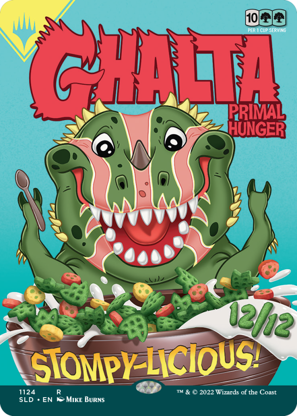 Ghalta, Primal Hunger (Borderless) [Secret Lair Drop Series] on Sale