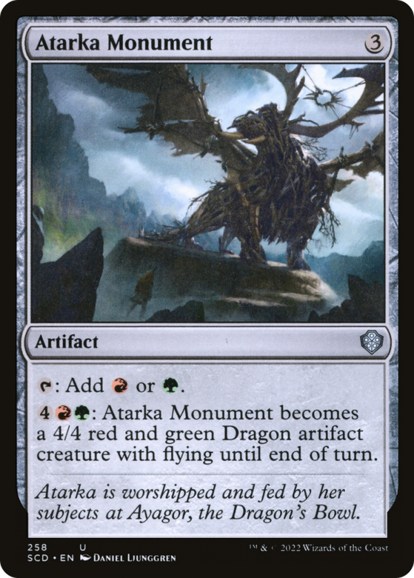 Atarka Monument [Starter Commander Decks] For Cheap