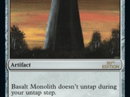 Basalt Monolith [30th Anniversary Edition] For Sale