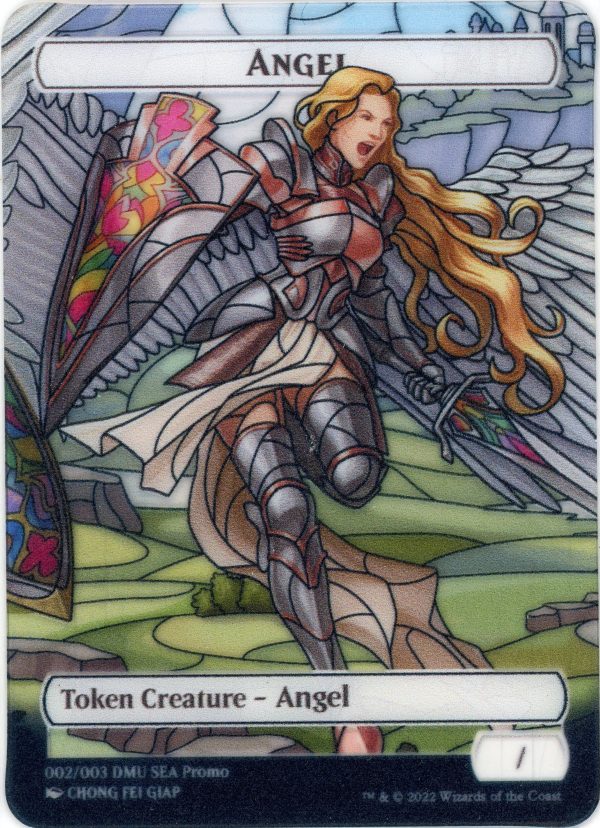 Angel Token (SEA Exclusive) [Dominaria United Tokens] on Sale