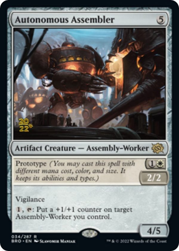 Autonomous Assembler [The Brothers  War Prerelease Promos] on Sale