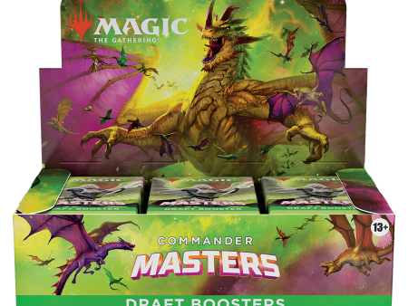 Commander Masters - Draft Booster Box For Sale