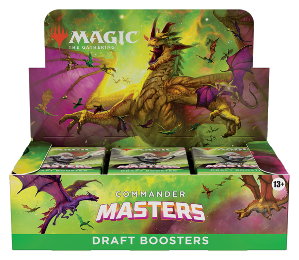 Commander Masters - Draft Booster Box For Sale