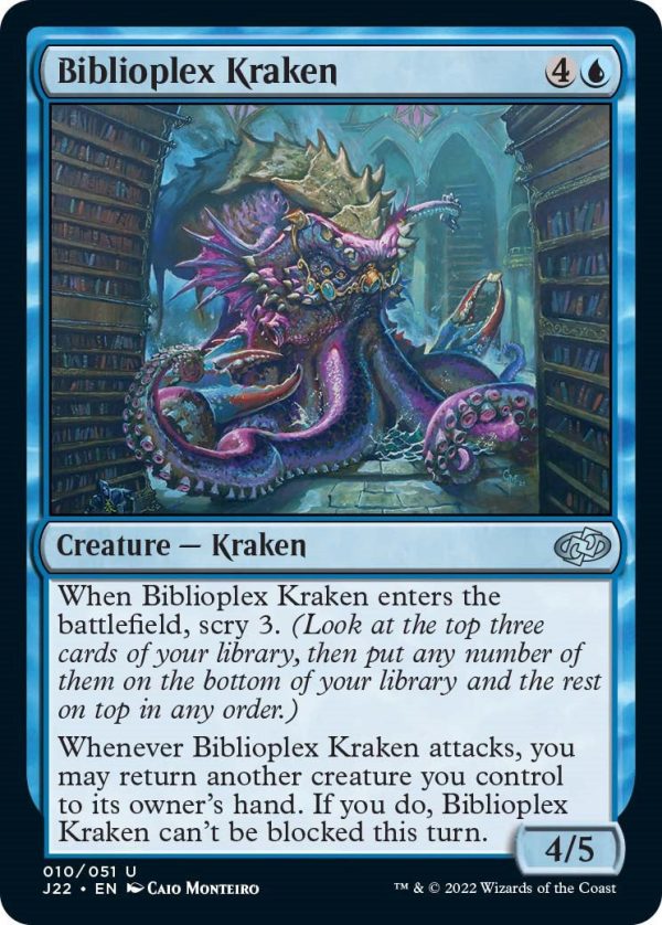 Biblioplex Kraken [Jumpstart 2022] Discount