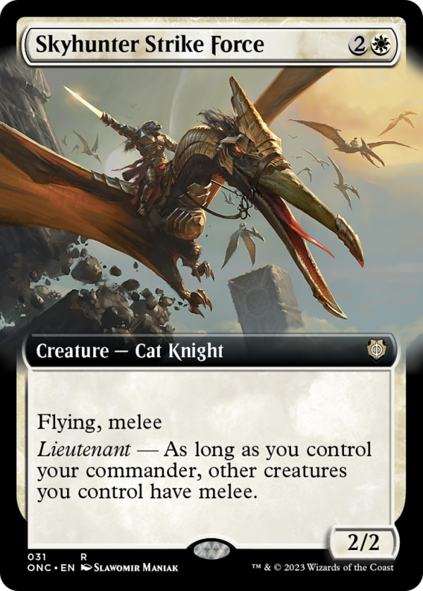 Skyhunter Strike Force (Extended Art) [Phyrexia: All Will Be One Commander] Supply