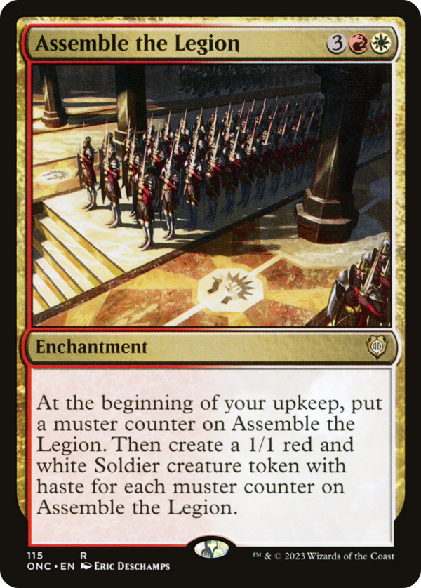 Assemble the Legion [Phyrexia: All Will Be One Commander] Fashion