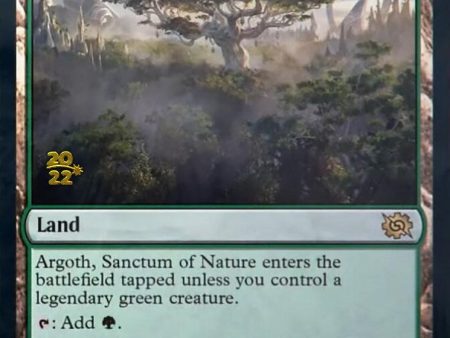 Argoth, Sanctum of Nature [The Brothers  War Prerelease Promos] For Cheap