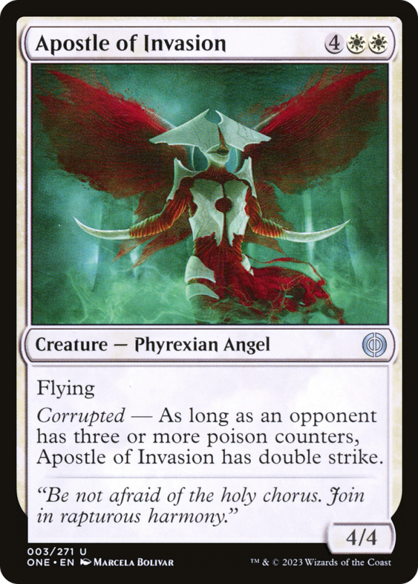 Apostle of Invasion [Phyrexia: All Will Be One] Discount