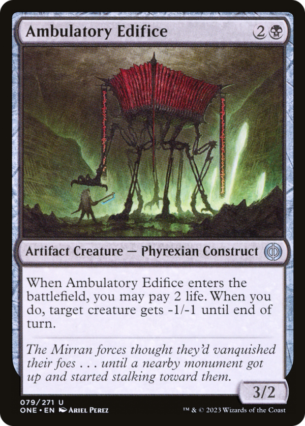 Ambulatory Edifice [Phyrexia: All Will Be One] For Sale