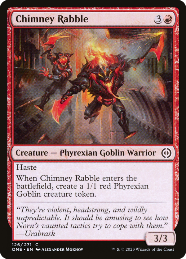 Chimney Rabble [Phyrexia: All Will Be One] Discount