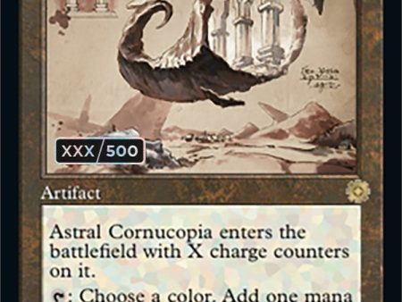 Astral Cornucopia (Retro Schematic) (Serialized) [The Brothers  War Retro Artifacts] Sale