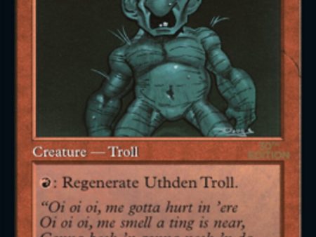 Uthden Troll (Retro) [30th Anniversary Edition] Discount