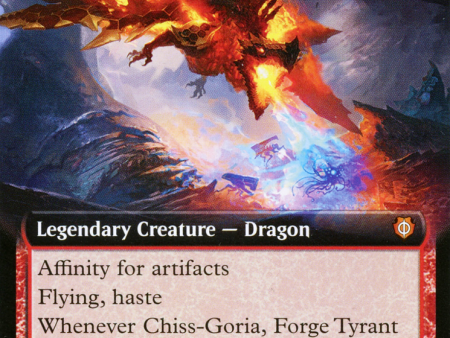 Chiss-Goria, Forge Tyrant (Extended Art) [Phyrexia: All Will Be One Commander] Online Sale