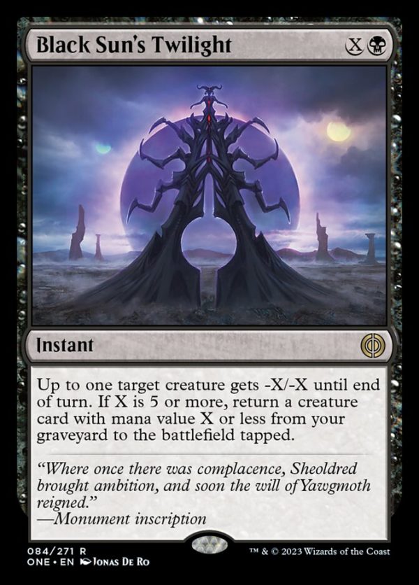 Black Sun s Twilight [Phyrexia: All Will Be One] For Discount