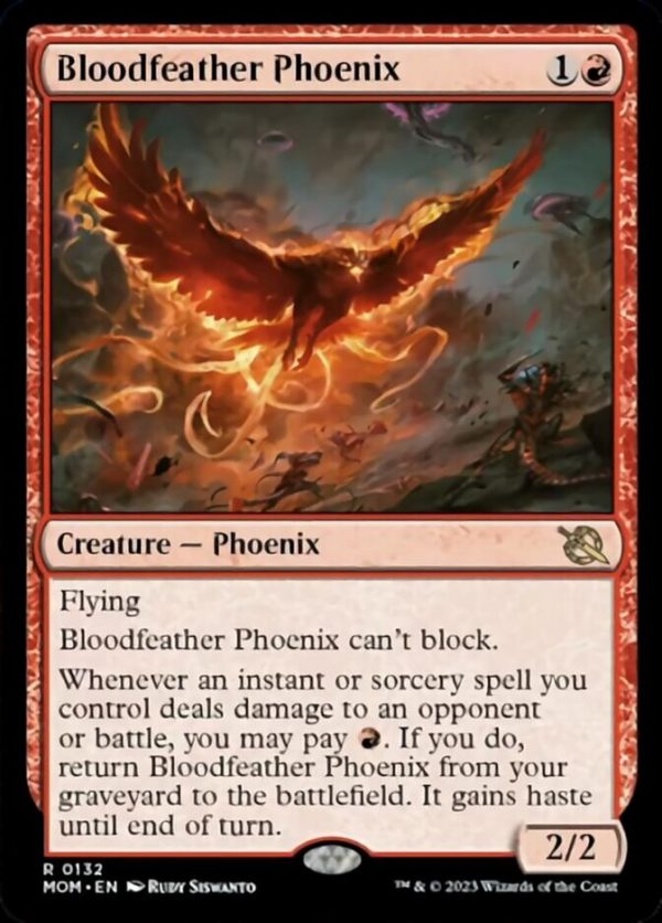 Bloodfeather Phoenix [March of the Machine] Cheap