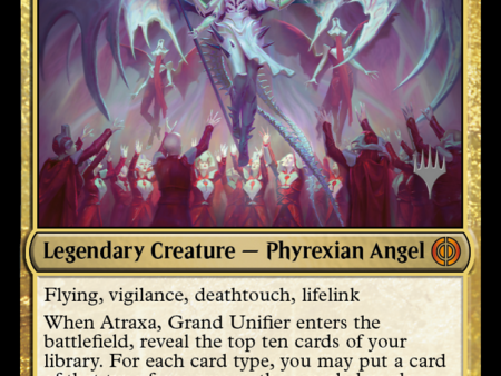 Atraxa, Grand Unifier (Promo Pack) [Phyrexia: All Will Be One Promos] Supply