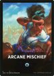 Arcane Mischief Theme Card [Dominaria United Tokens] Discount