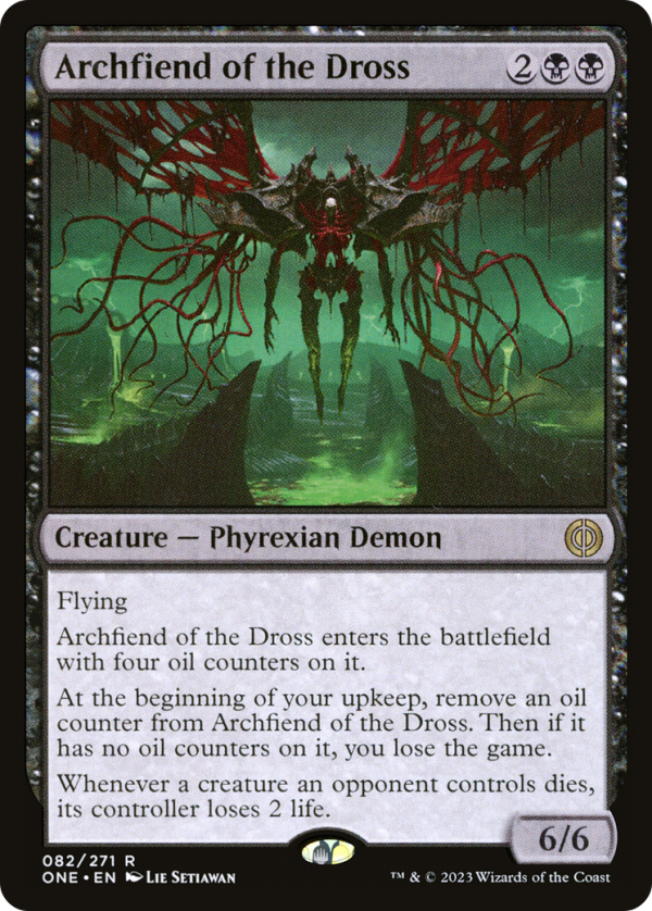 Archfiend of the Dross [Phyrexia: All Will Be One] Discount