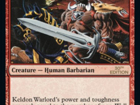 Keldon Warlord [30th Anniversary Edition] Online now