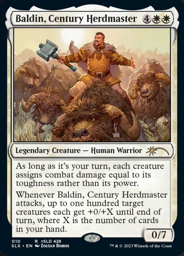 Baldin, Century Herdmaster [Secret Lair: Universes Within] on Sale