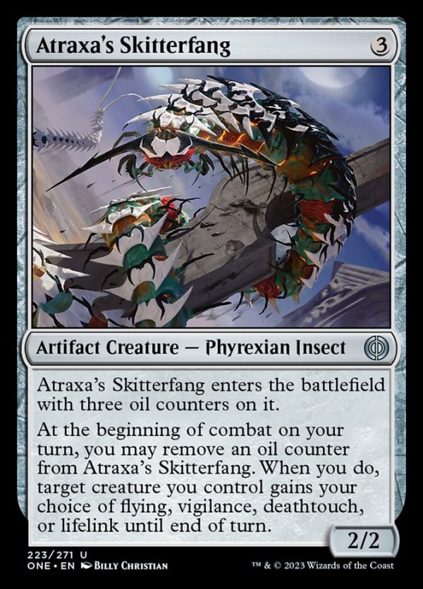 Atraxa s Skitterfang [Phyrexia: All Will Be One] Hot on Sale