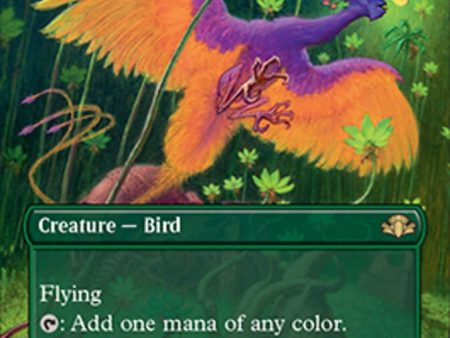 Birds of Paradise (Borderless Alternate Art) [Dominaria Remastered] Discount