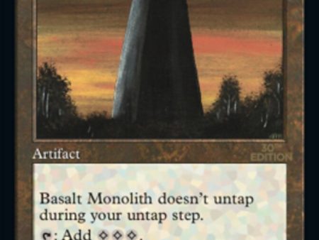 Basalt Monolith (Retro) [30th Anniversary Edition] Online