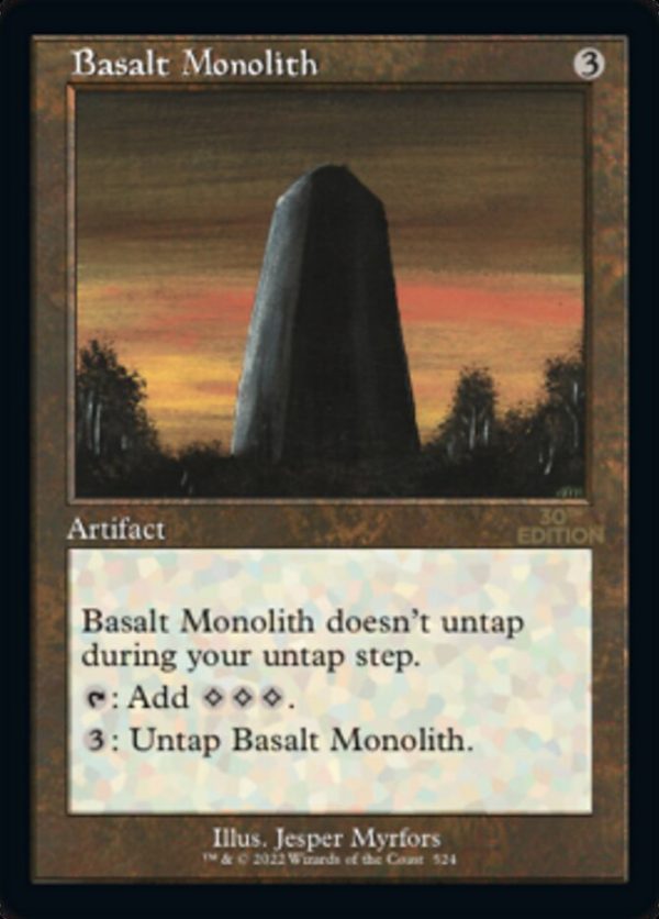 Basalt Monolith (Retro) [30th Anniversary Edition] Online