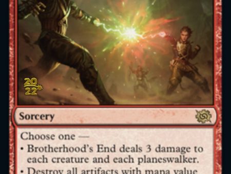 Brotherhood s End [The Brothers  War Prerelease Promos] Hot on Sale