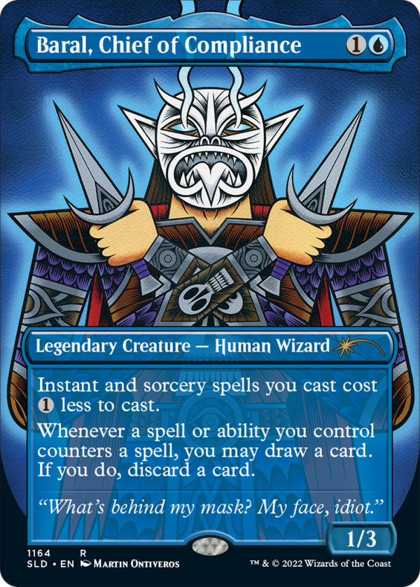 Baral, Chief of Compliance (Borderless) [Secret Lair Drop Series] Sale