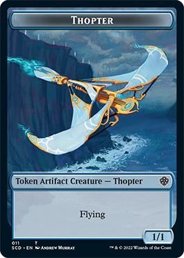 Bird    Thopter Double-Sided Token [Starter Commander Decks] For Cheap