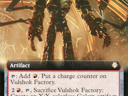 Vulshok Factory (Extended Art) [Phyrexia: All Will Be One Commander] Online now