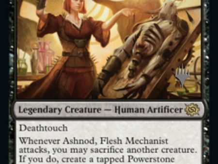 Ashnod, Flesh Mechanist (Promo Pack) [The Brothers  War Promos] Sale