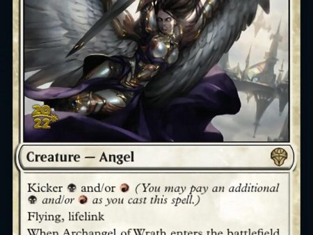 Archangel of Wrath [Dominaria United Prerelease Promos] Hot on Sale