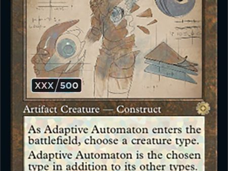 Adaptive Automaton (Retro Schematic) (Serialized) [The Brothers  War Retro Artifacts] Online Sale