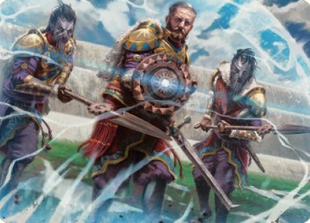 Argivian Phalanx Art Card [Dominaria United Art Series] Online Sale