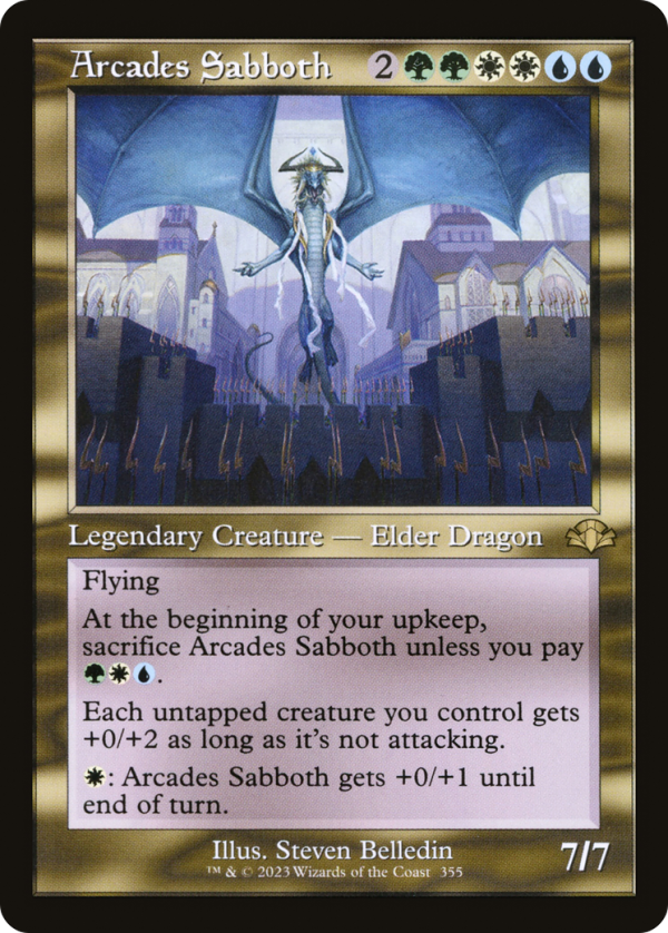 Arcades Sabboth (Retro) [Dominaria Remastered] Discount